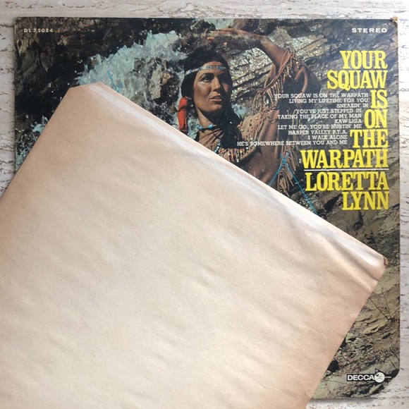 Loretta Lynn Your Squaw Is On The Warpath Vinyl Lp '69 - Picture 8 of 8